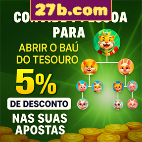 27b.com Indique amigos para receber um bônus
